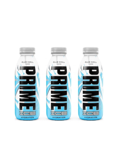 Prime Blue Chill Ice Hydration 500 Ml - Karışık Aromalı Sporcu İçeceği 3 Adet