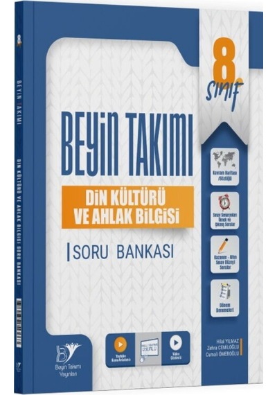 8. Sınıf Din Kültürü Ve Ahlak Bilgisi Soru Bankası Beyin Takımı Yayınları