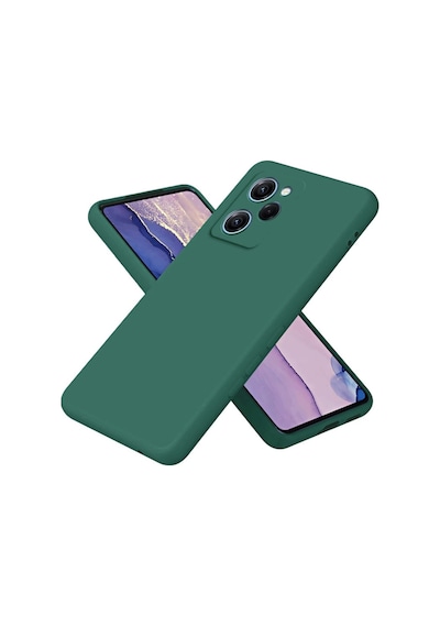 Poco X5 Pro 5g Nano İçi Kadife Silikon - Koyu Yeşil Bz8683140545796
