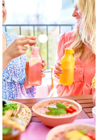 Tupperware Eco Şişe Kare 500 Ml Turuncu