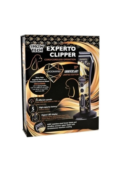 Show Tech Experto 5 Devirli Şarjlı Kedi Köpek Tıraş Makinesi - Sessiz Ve Güçlü