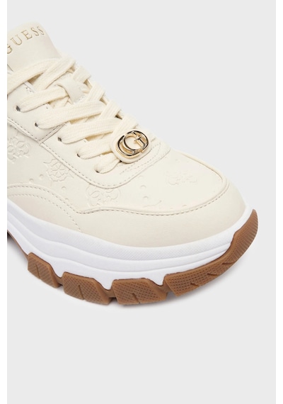 Guess Bayan Ayakkabı Flfbrt Pel12 Cream Krem Krem