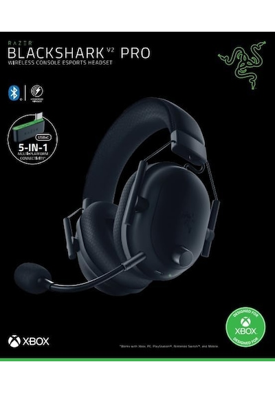 Razer Blackshark V2 Pro For Xbox Rz04-04530300-r3g1 Siyah Kablosuz Oyuncu Kulaklik