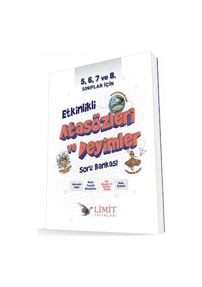 Limit Yayınları 5.6.7. Ve 8.sınıflar İçin Etkinlikli Atasözleri Ve Deyimler Soru Bankası