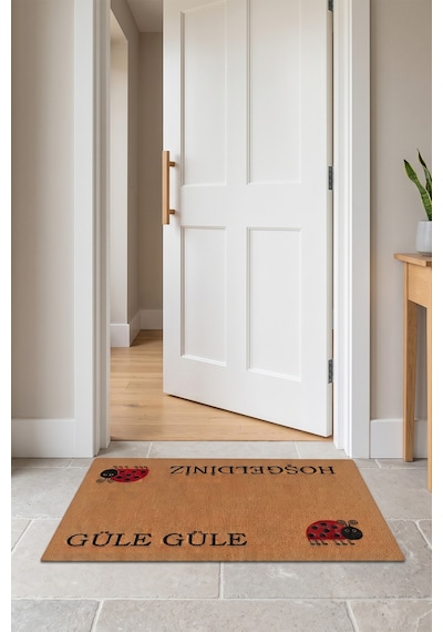 Villadia Home Textile Kapı Önü Paspası Kaymaz Taban Dekoratif Paspas Ev Giriş Antre İç Ve Dış Mekan Paspası 45x70 Cm 24ypycoco