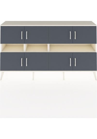 Arges Konsol 8 Raflı 8 Kapaklı 176x30x99 Aytaşı-antrasit/aytaşı Antrasıt/aytası - Aytası Arges Konsol 8 Raflı 8 Kapaklı 176x30x99 Aytaşı-antrasit/aytaşı Antrasıt/aytası - Aytası