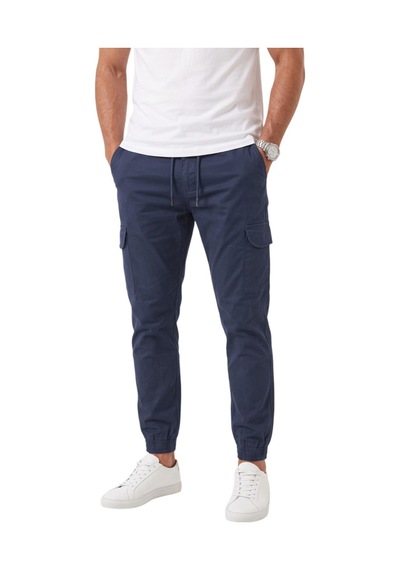 Deepsea Erkek Slim Fit Likralı Petrol Mavisi Kargo Jogger Pantolon İpli Bel Lastikli Paça 1601569 Deepsea Erkek Slim Fit Likralı Petrol Mavisi Kargo Jogger Pantolon İpli Bel Lastikli Paça 1601569