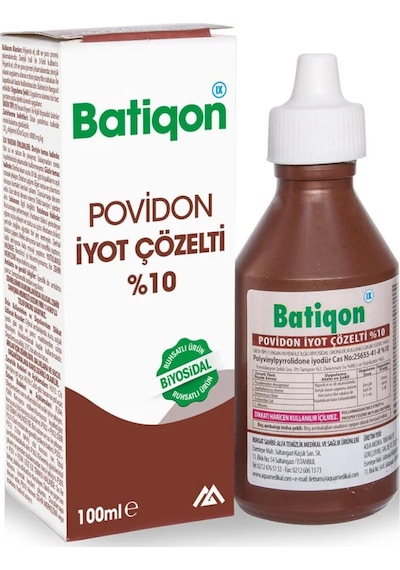 Batigon Povidon Iyot Çözelti Batikon 100 ML