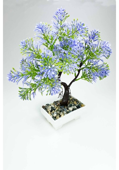 Kasımpatı Bonsai Yapay Ağaç 25x20 Cm Çok Renkli