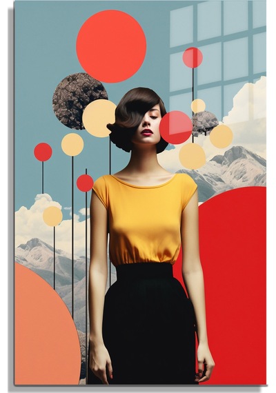 Miyrem-popart Design Cam Tablo-model: 1359