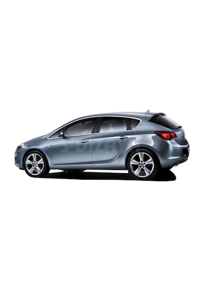 S-Dizayn Opel Astra J Hb Krom Cam Çerçeve Seti 12 Prç 2010 Üzeri