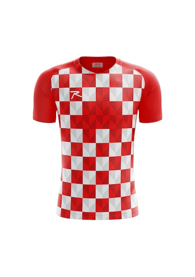 Raru Erkek T-Shirt Quadrum Kırmızı