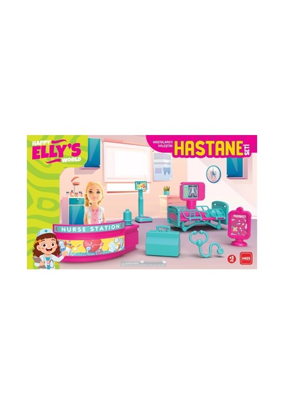 Enf-39184 Ellys World Hastane Seti Oyuncak Bebek 1