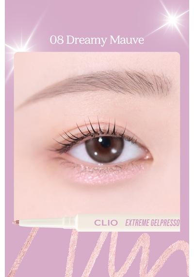 Clio Extreme Gelpresso Pencil Liner 08 Dreamy Mauve