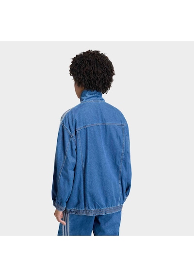 Adidas Firebird Adilenium Kadın Mavi Jean Ceket Kd2920 Mavi