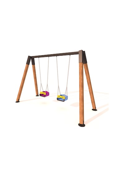 Ahşap Salıncak, Park Salıncak, Ahşap Bahçe Salıncağı-580