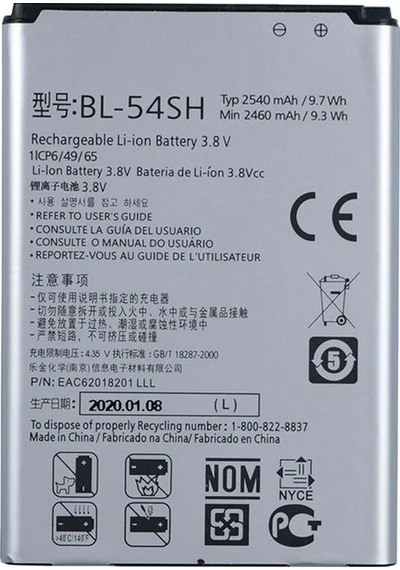 Lg G3 Mini İle Uyumlu İthal Pil Bl54sh