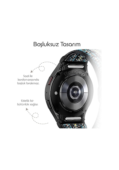 One-click Elastik Bohem Serisi 20mm Kordon Samsung İle Uyumlu Galaxy Watch 7/6/5/4/fe Serisi İçin Kumaş Kayış 40mm/44mm Watch 6/4 Classic 47/43/42mm Ve Watch 5 Pro 45mm Uyumlu Diğer One-click Elastik Bohem Serisi 20mm Kordon Samsung İle Uyumlu Galaxy Watch 7/6/5/4/fe Serisi İçin Kumaş Kayış 40mm/44mm Watch 6/4 Classic 47/43/42mm Ve Watch 5 Pro 45mm Uyumlu Diğer