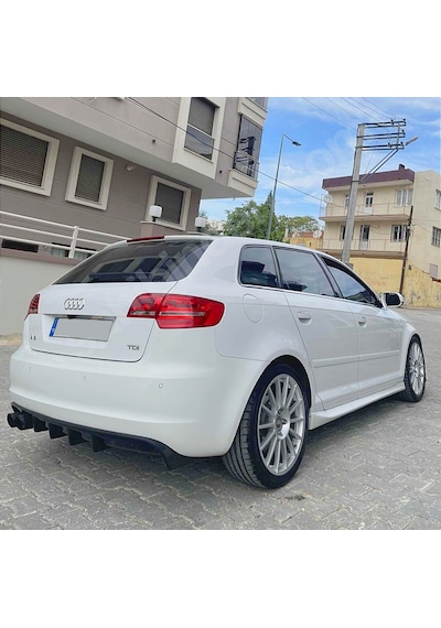 Audi A3 8p Aero Yan Marşpiyel Seti Sağ-sol 2004-2012 Sportback 5 Kapı Uyumlu