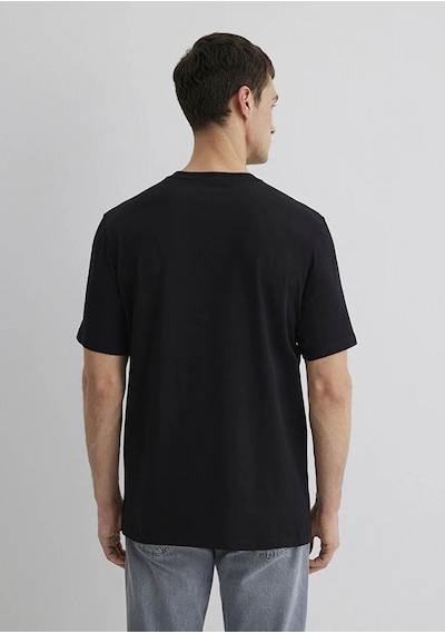 Mavi Regular Siyah Erkek T-shirt M0612732-900 Siyah