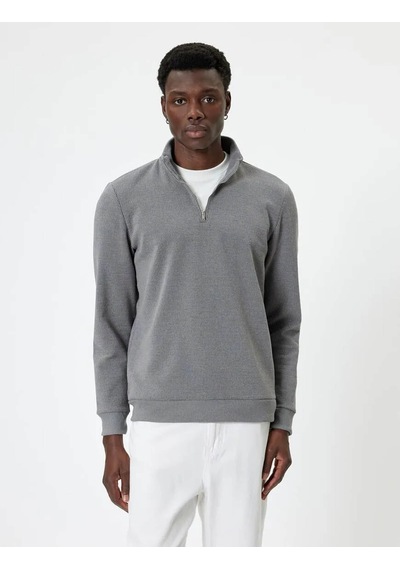 Koton Erkek Sweatshirt Antrasit 5wam70041mk 25ky59000123 Y5903 Antrasit
