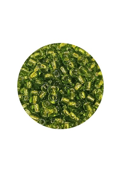 Dökme Cam Kum Boncuk 8/0 3 Mm - 60 Gram - Şeffaf Yeşil - Bnc208 Diğer
