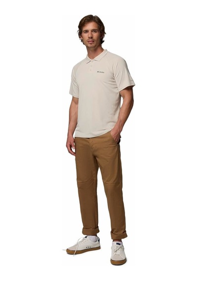 Columbia Alpine Chill Pro Erkek Kısa Kollu Polo Tişört-9277 Kahverengi