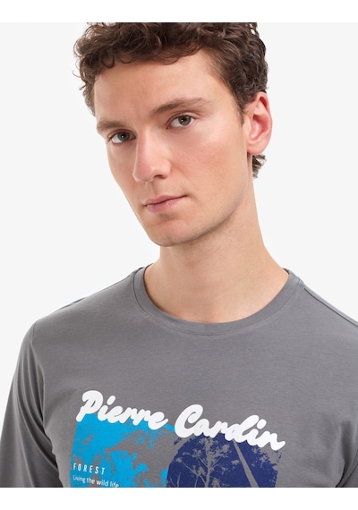 Pierre Cardin Erkek Koyu Gri Pijama Takım 50322631-vr080