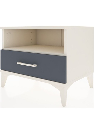 Hyperion Komodin Tek Raflı Tek Çekmeceli 60x44x48 Aytaşı-antr... Aytaşı