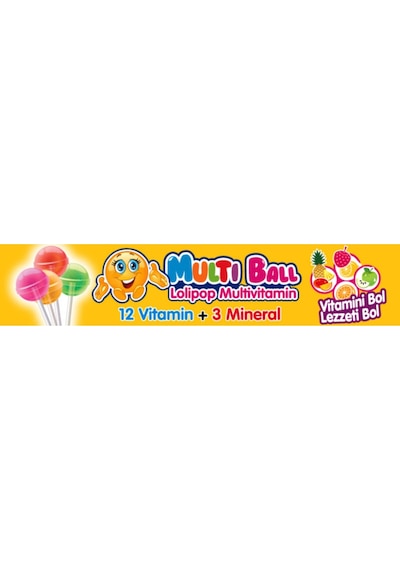 Multiball Multivitamin Lollipops