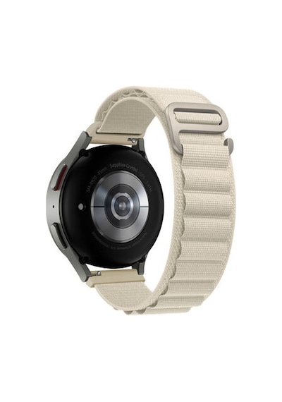 Gear S3 22mm Uyumlu Krd-74 22mm Hasır Kordon - Yeşil