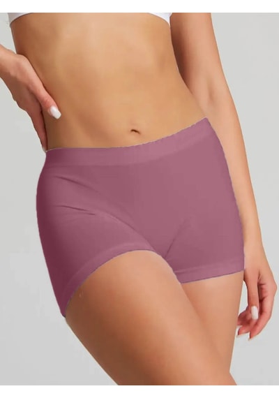Mistirik Moncorno Model Iz Yapmayan Sıkılaştırıcı Comfort Seamless Spor Boxer Gül Kurusu Renk Gül Kurusu