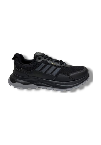 Best Of 2045-26 Anorak Deri Anatomik Erkek Sneaker Siyah Füme