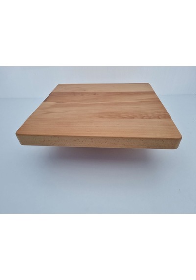 Bintaşmobilya Kayın Kütük Cafe Masa Üstü Tablası 60X60.Cm