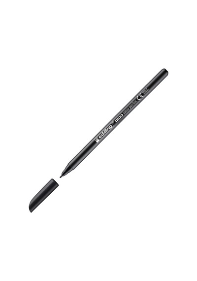 Edding 1200 Ince Uçlu Grafik Kalemi Siyah