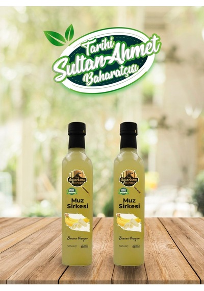 Muz Sirkesi %100 Katkısız Doğal 2x500 Ml Özel Üretim