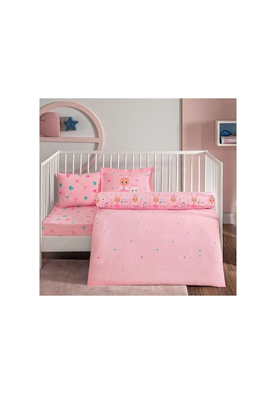 Lisanslı Cry Babıes Sweet Baby Bebek Nevresim Takımı Pembe