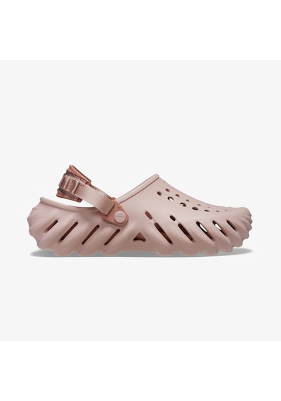 Crocs Echo Kadın Pembe Terlik Düz 207937 PEMBE Pembe