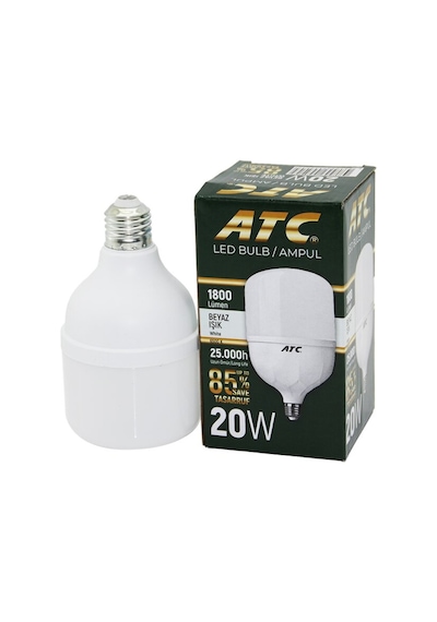 Atc-lw-20w 20w E27 Torch Led Bulb Ampul Beyaz 1800 Lümen - 25.000h 4915