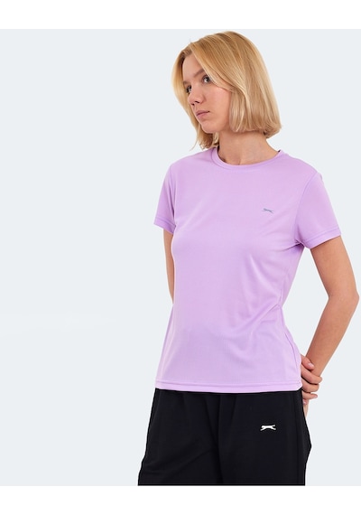 Slazenger Racıng Kadın Tişört Lila