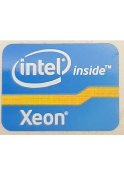 OEM İntel inside Xeon Sticker Etiket D96