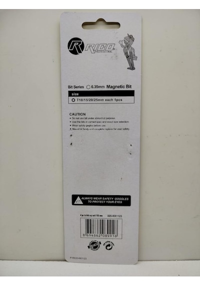 Rico Mıknatıslı Torx Bits Uç Seti 4 Parça Kk1123