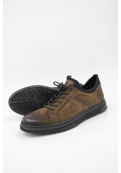 Komcero 1k0602-446 Erkek Casual Ayakkabı - Haki Haki