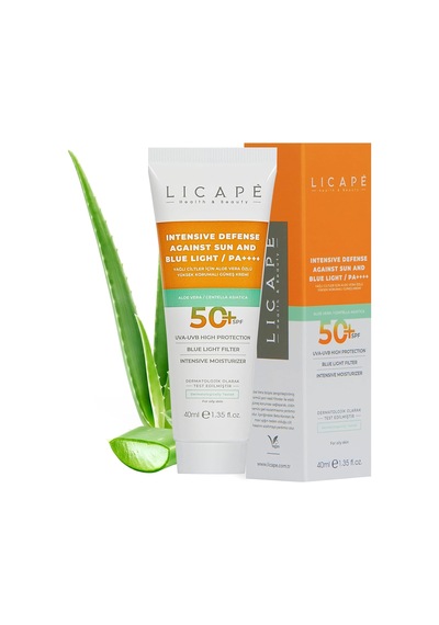 Licape Yağlı Ciltler İçin Aloe Vera Özlü Yüksek Korumalı Güneş Kremi 40ml Sku: Smg8690010483768 Açık Bej