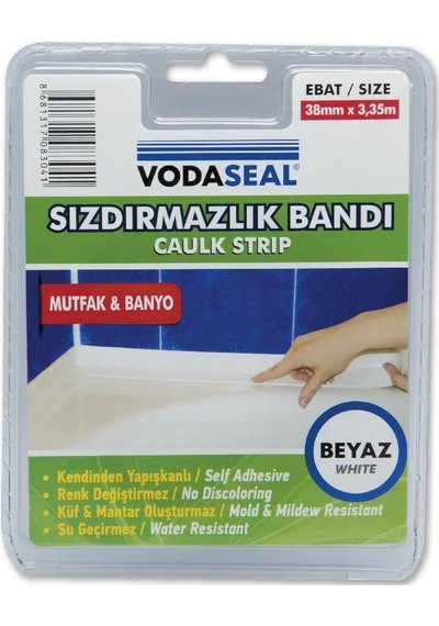 Küvet Kenar Sızdırmazlık Bandı 38 Mm 3,35 Metre