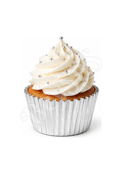 Muffin Kalıbı 25li Gümüş