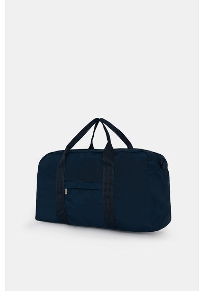İcone Bag Kadın & Erkek Spor Çantası, Paraşüt Kumaş Önü Cepli Unisex Spor Fitness Gym Çantası Lacivert