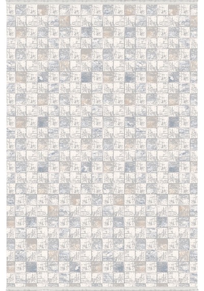 Woolen Halı Rustik Akrilik Halı 3213 Bej Renkli