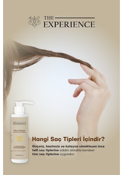 Max Volume İnce Telli Saçlar İçin Hacim Şampuanı 250 Ml Hacimsiz - İnce Telli