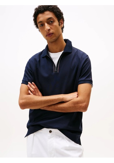 Tommy Hilfiger Tommy Hılfıger Erkek T-shırt Mw0mw38487-dw5 Lacivert